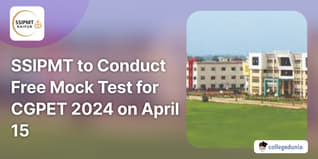 SSIPMT to Conduct Free Mock Test for CGPET 2024 on April 15